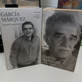 【意大利版七星文库】加西亚·马尔克斯小说集 Garcia Marquez, Opere narrative - i Meridiani意大利语 意大利文 注释丰富。 mondadori 模仿法国PLEIADE 七星文库 出版的 i meridiani系列丛书 圣经纸印刷 可保存几百年不泛黄 。两卷160欧元。含《百年孤独》《霍乱时期的爱情》《迷宫中的将军》《族长的秋天》等13部小说，性价比极高