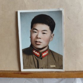 老照片 : 55工程兵上等兵，规格:11cmx8cm，