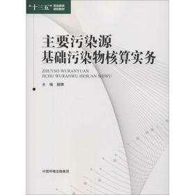 主要污染源基础污染物核算实务 环境科学 作者