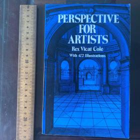 Perspective for artist artists history of art skills of drawing perspectives英文原版