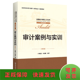 审计案例与实训（第3版）（全国会计领军人才丛书·审计系列；北京市会计类专业群（改革试点）建设教材）