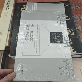 历代碑帖经典单字放大本·唐 褚遂良 雁塔圣教序