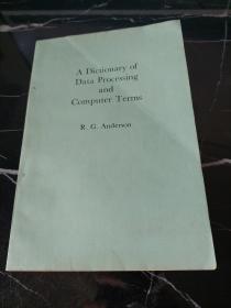 a dictonary of data processing and computer terms