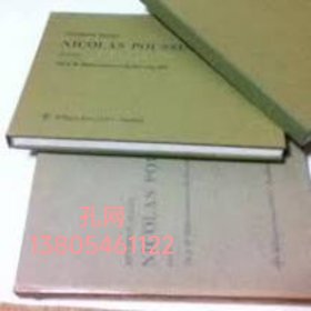 英文)ニコラプッサン绘画研究　Nicolas Poussin : The A.W. Mellon Lectures in the Fine Arts, 1958, Bollingen Series XXXV 7 (2 volumes, plate & text)[YXWK]dxf001
