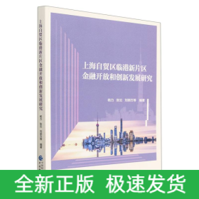 上海自贸区临港新片区金融开放和创新发展研究