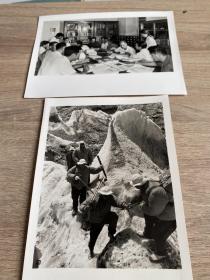 新闻展览照片20张（内有大型会议图片，横批猛批四人，全国第一次量子化学会议论文报告审查会，北京科学技术大会等详见图）