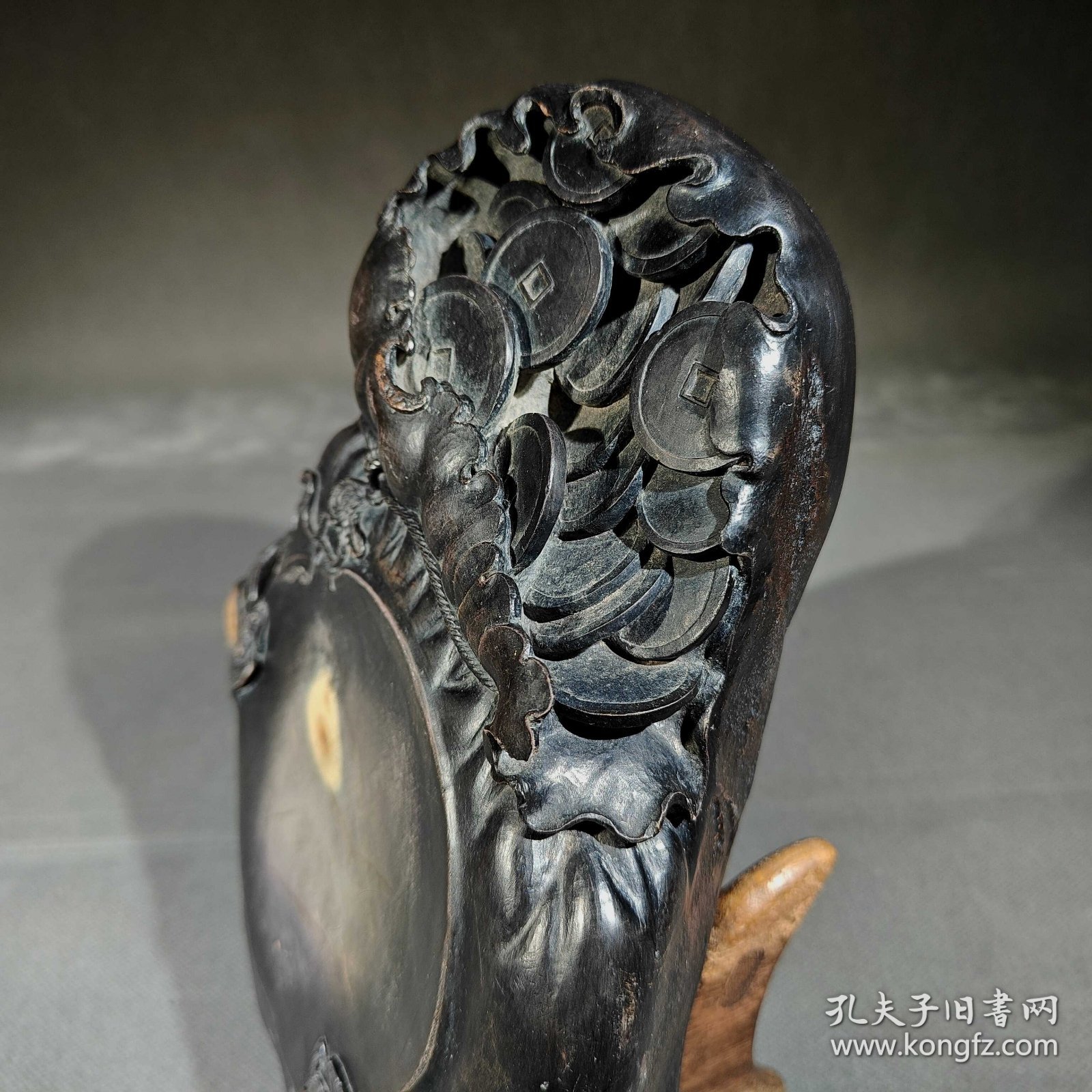 邓石如款，端砚，