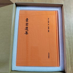 北京大学历史系藏稀见史料丛刊-素堂遗集(精)