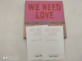 We Need Love【附光盘】韩语