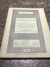 瑞典收藏家Gustaf Lindberg使用过的1940年5月苏富比（Sotheby）拍卖行拍卖目录《Eumorfopoulos收藏品拍卖：中国艺术品专场》英文版（The Eumorfopoulos Collections Catalogue