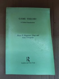 GAME THEORY A Critical Introduction，