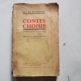 CONTES CHOISIS 民国毛边书       货号A6