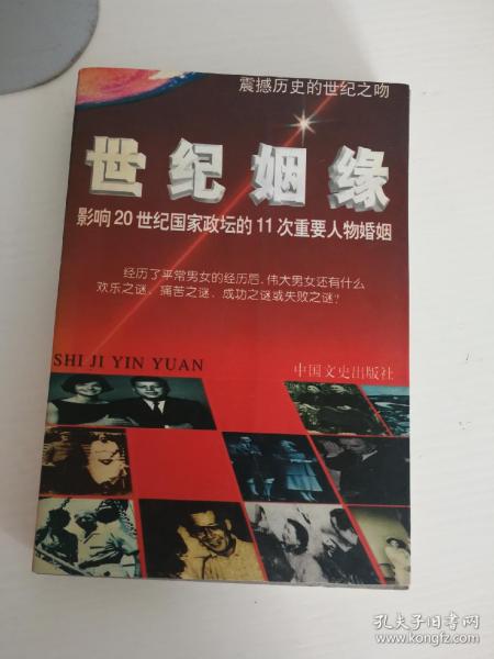 世纪姻缘一影响20世纪国家政坛的11次重要人物婚姻。非馆藏书a一4