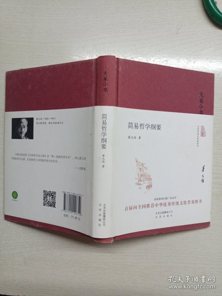 大家小书 简易哲学纲要（精装本）