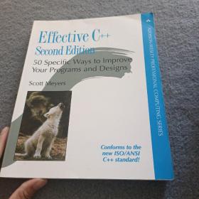 Effective C++：50 Specific Ways to Improve Your Programs and Design (2nd Edition)