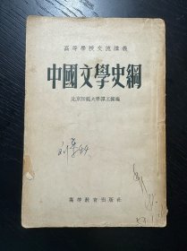 中国文学史纲