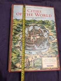 原版画册 大八开精装 《CITIES OF THE WORLD》古老的世界城市地图 TASCHEN出版社出版