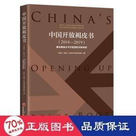 中国开放褐皮书（2018—2019）：建设更高水平开放型经济新体制