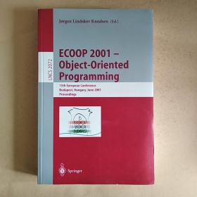 英文原版:ECOOP 2001－面向对象程序设计 ECOOP 2001（目录见图）