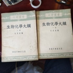 生物化学大纲 上下册（两书均缺少封尾）