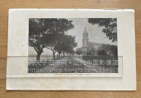 1897年书中照片插页（背面无内容）__广州沙面教堂__（A0138__CA01)