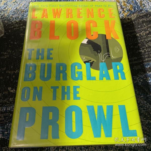 The Burglar on the Prowl 伺机下手的贼 劳伦斯布洛克亲签