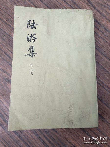 陆游集  第三册