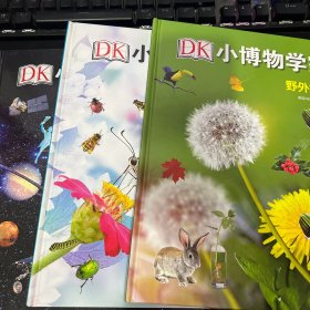 DK小博物学家：太空探索+昆虫研究+野外探险（3册合售）