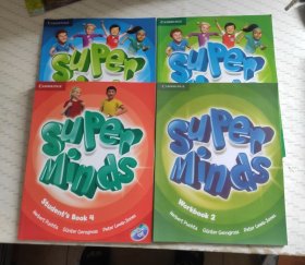 Super Minds Student's Book 1 [With DVD ROM](4本合售)