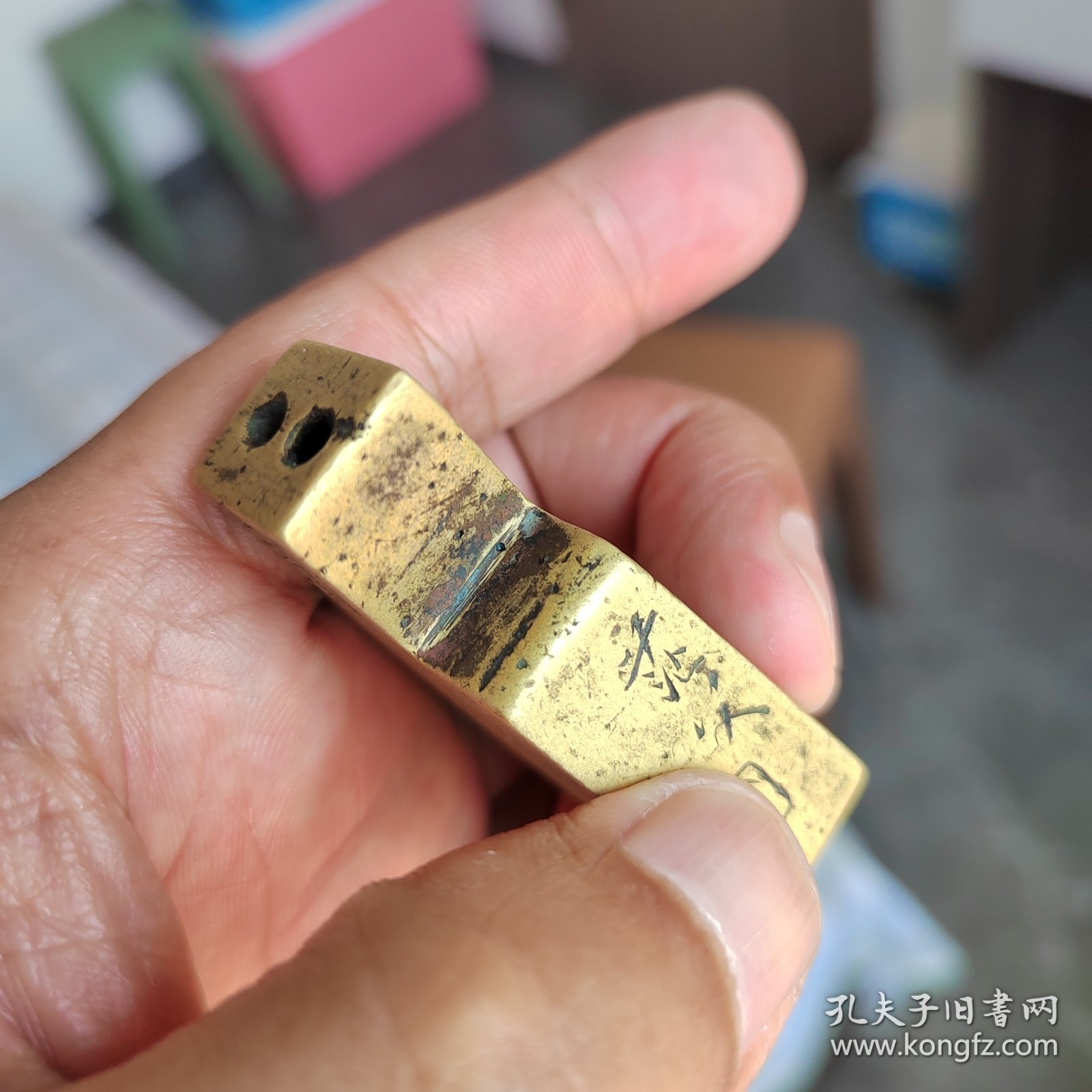 民国初铜镇纸！