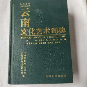 云南文化艺术词典(32开精装 云南人民出版社