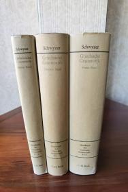 Griechische Grammatik。全3册