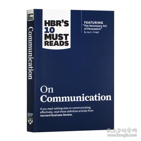 HBR's 10 Must Reads on Communication