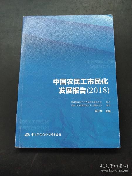 中国农民工市民化发展报告2018