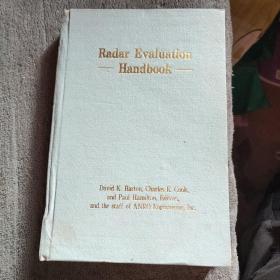 Radar Evaluation Hand book