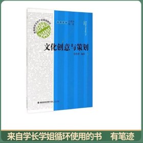 高等院校文化产业基础教材：文化创意与策划