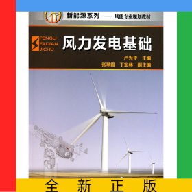 風(fēng)力發(fā)電基礎(chǔ)(風(fēng)能專業(yè)規(guī)劃教材)/新能源系列