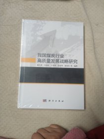 我国煤炭行业高质量发展战略研究