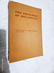 The Principle of Relativity（ 相对论原理 ）英文原版【民国旧书】