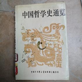 中国哲学史通览精装