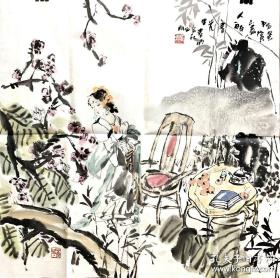 春雨国画斗方媚景赏不尽293