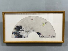 原羲之书画报编辑部主任王子虚先生 写意花鸟，尺寸66*24cm！