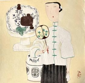 国画人物小品119