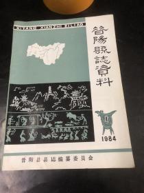 昔阳县志资料（1984年第1期） 创刊号