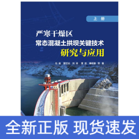 严寒干燥区常态混凝土拱坝关键技术研究与应用（上册）