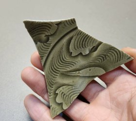 鸭头瓷片