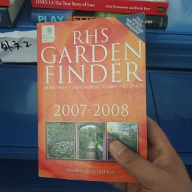 RHSGARDENFINDER2007-2008英文原版正版书