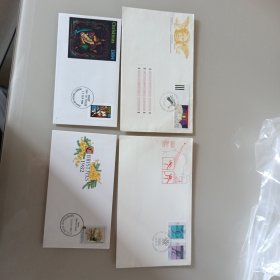 加拿大邮票首日封4枚，官方首日封非常漂亮，少见邮品，本店邮品满25元包邮。本店还在孔网开“韶州邮社”