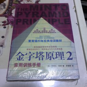 金字塔原理2：实用训练手册（未拆封）