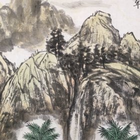 邓子芳山水四屏N